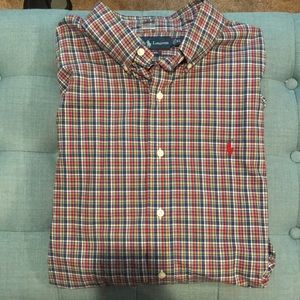 ralph lauren classic fit button down shirt